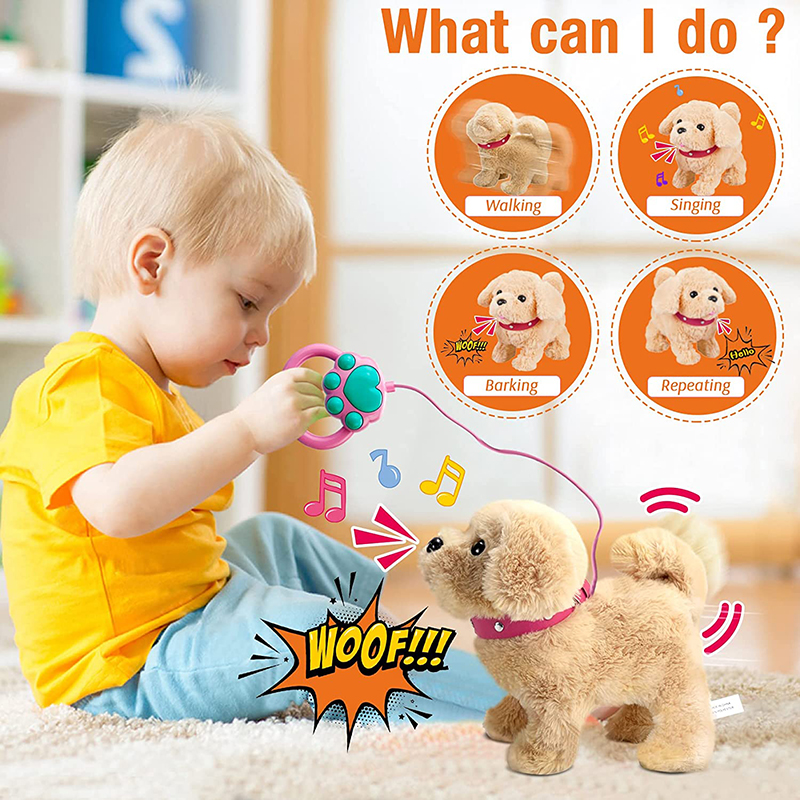 Electronic Interactive Plush Puppy Toy