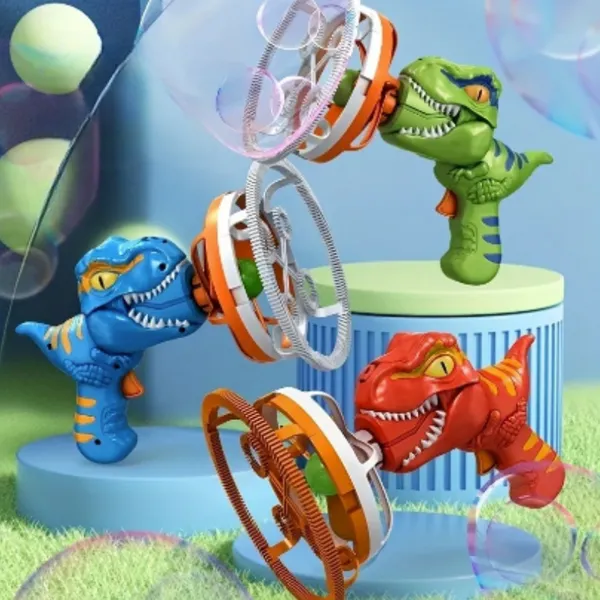 DinoBubbles – Delightful Dinosaur Bubble Blaster for Kids