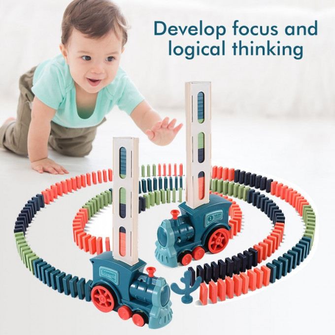 TrainDomino: The Automatic Domino Express for Children